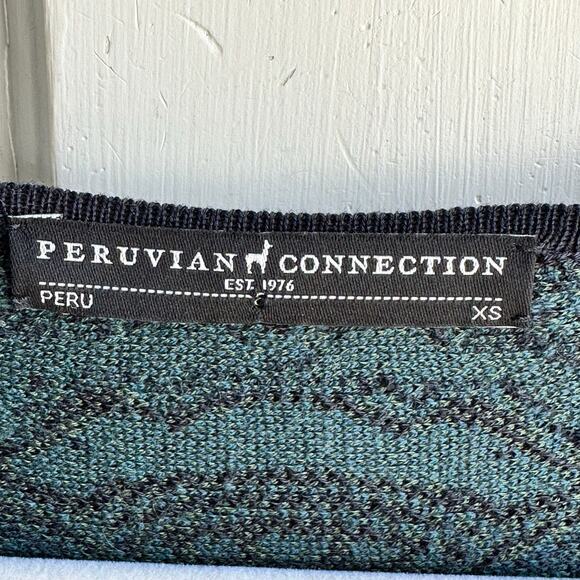 Peruvian Connection Kashmiri Pima Cotton Paisley Dress - Picture 7 of 7